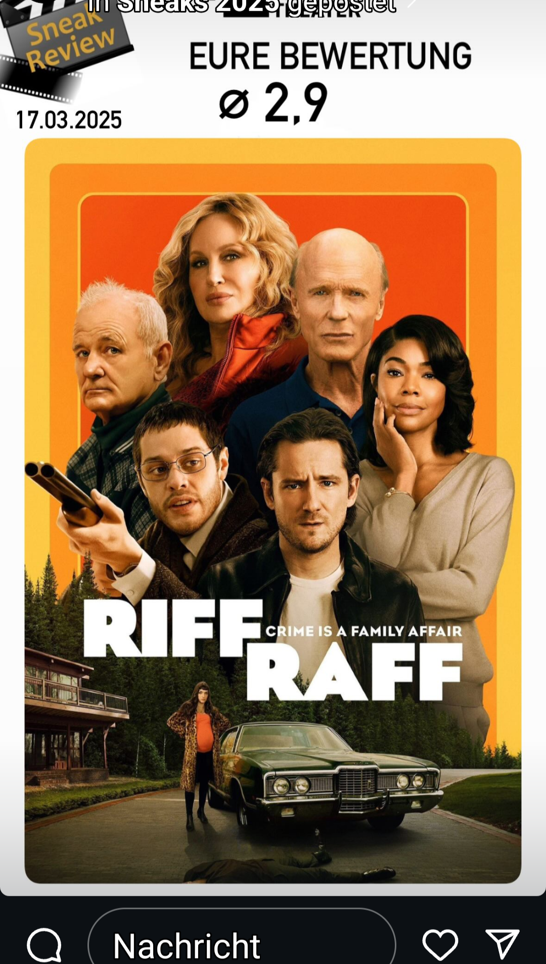 Screenshot Schauburg Bremen Instagram