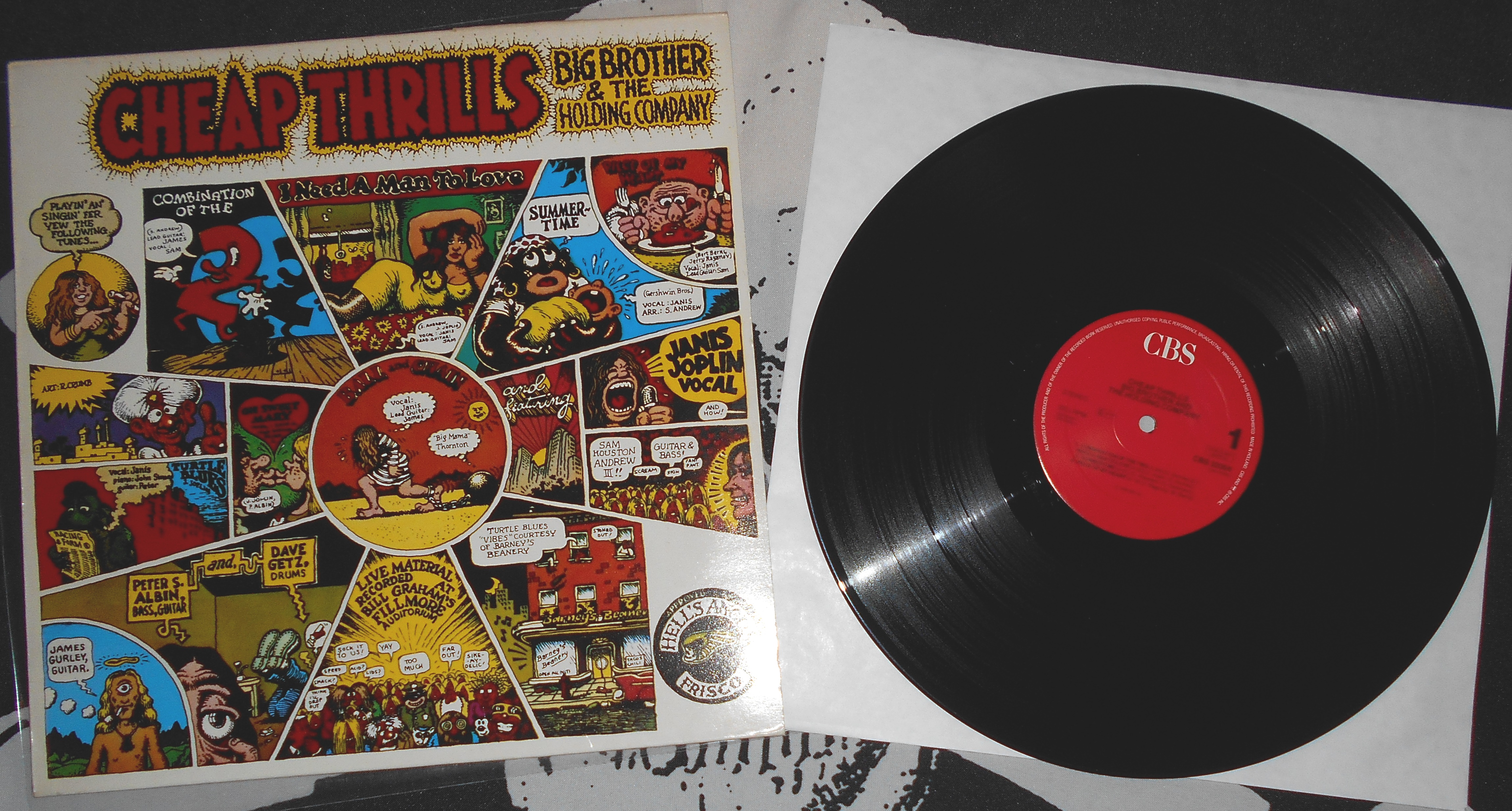 JOPLIN, BIG BOTRHER AND THE HOLDING COMPANY - Cheap Thrills (1).JPG